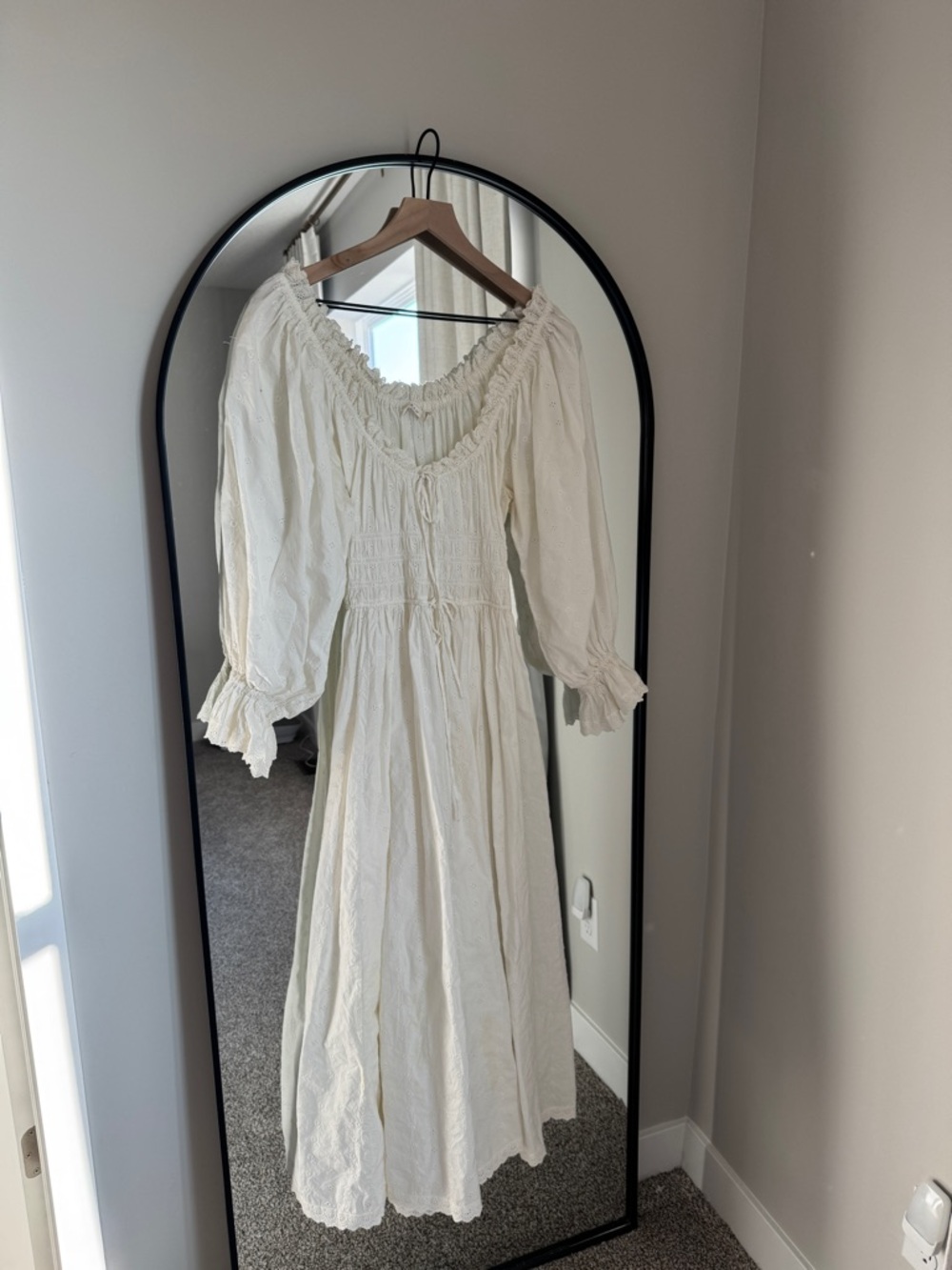 Doen Isolde Dress in White Small